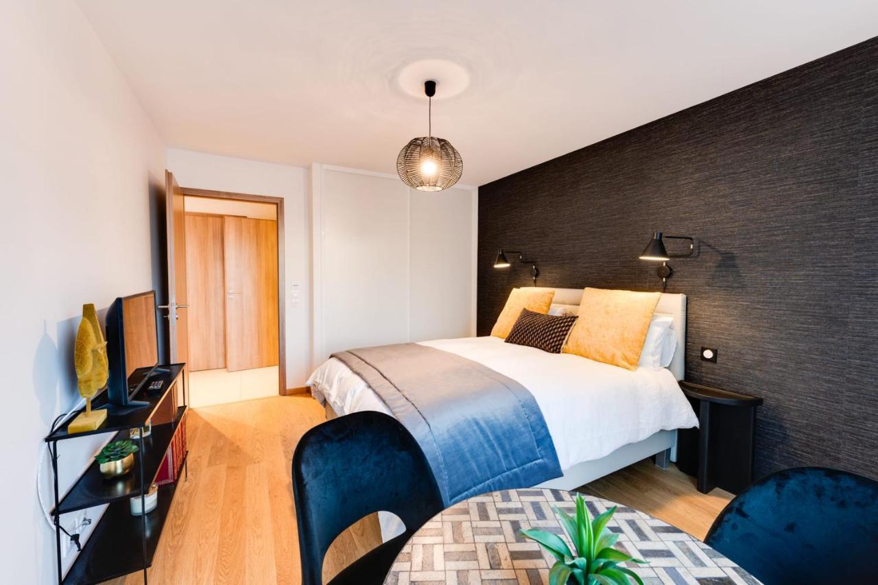 Le Reposoir - New 2 Bedroom Apartment With Terrace & Garage อานซี ภายนอก รูปภาพ